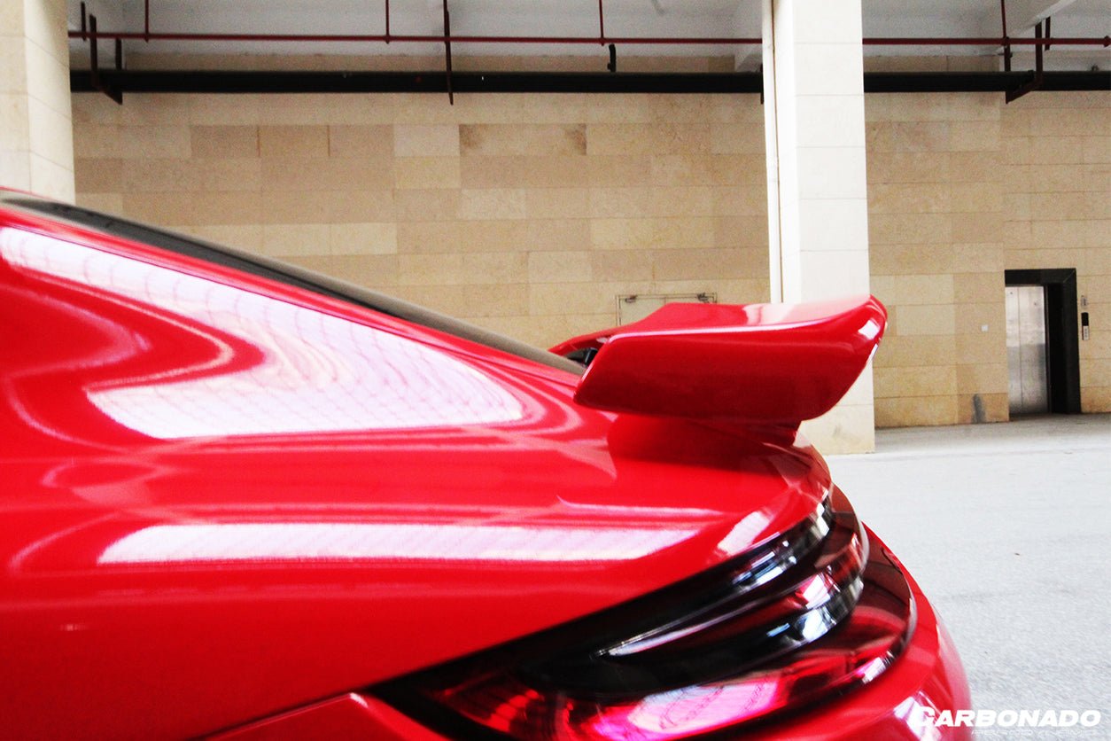 2017 - 2023 Porsche Panamera 971-1 & 971-2 TA Style Carbon Fiber Trunk Spoiler Wing